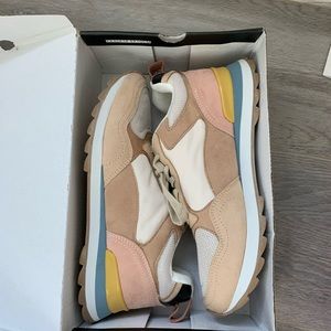 shuShop Multicolor Suede Trainers